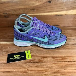 Nike Flywire Violet Blue 631661-502 Running Sneakers Shoes Womens Size 6